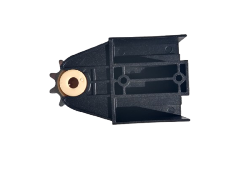 motor puerta seccionada , piñon  de cadena motor porton seccionado